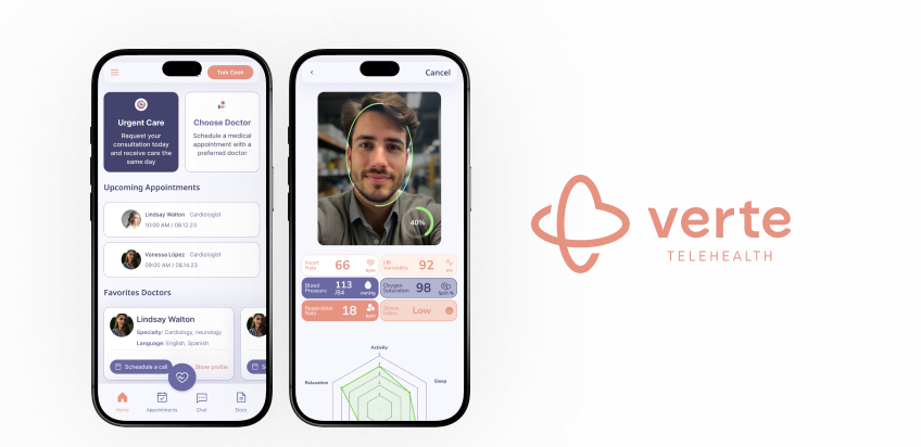 Verte Healthcare patient app